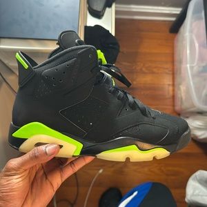 Electric Green Jordan 6